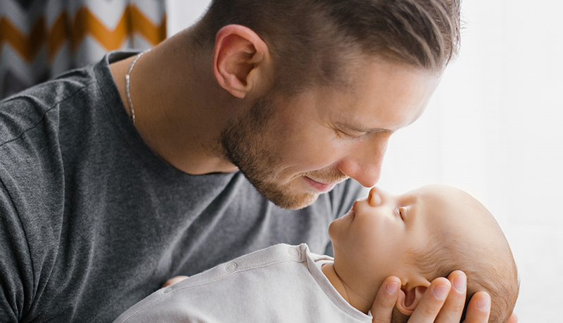 Dad and Baby